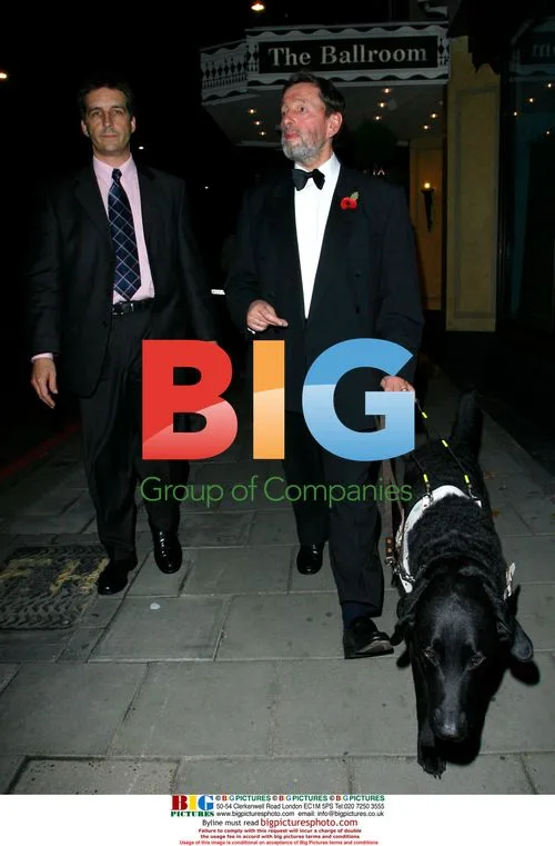 David Blunkett Leaving Dorchester Hotel