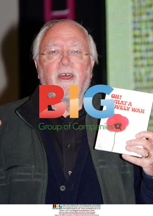 Lord Attenborough Signing DVDs in London