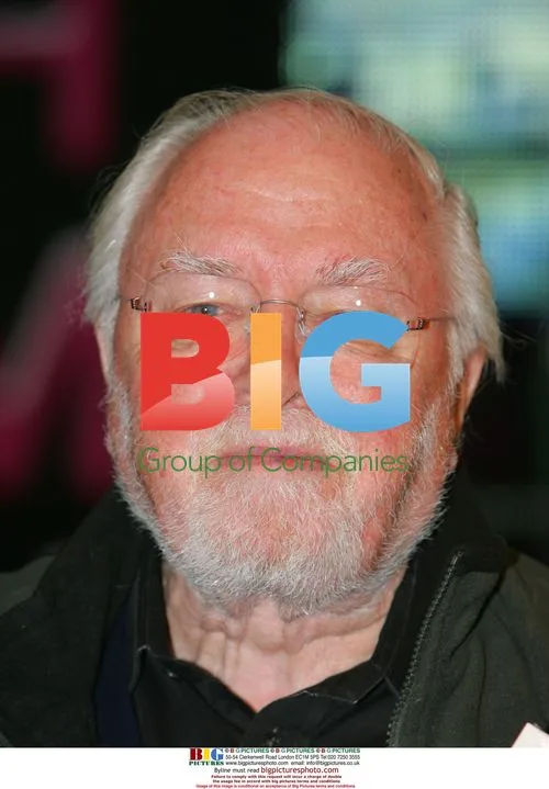 Lord Richard Attenborough signs DVDs