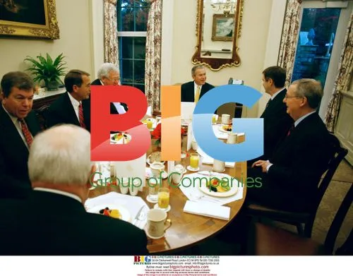 Bush Breakfast with Republican Leaders