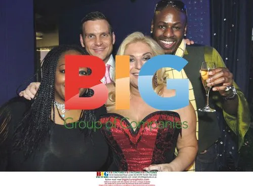 Kym Mazelle, Doug Monkhouse and Vanessa Feltz at Soho Revue Bar Launch