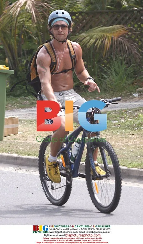Mathew McConaughey in Port Douglas, Australia