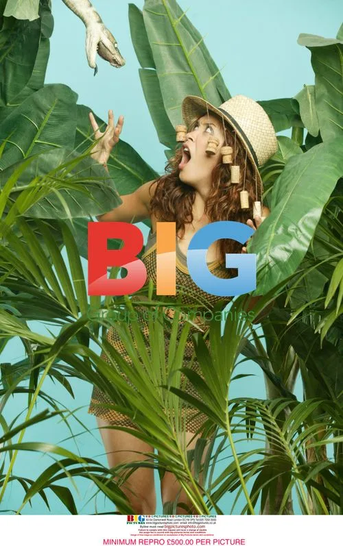 Myleene Klass at Jungle photo session