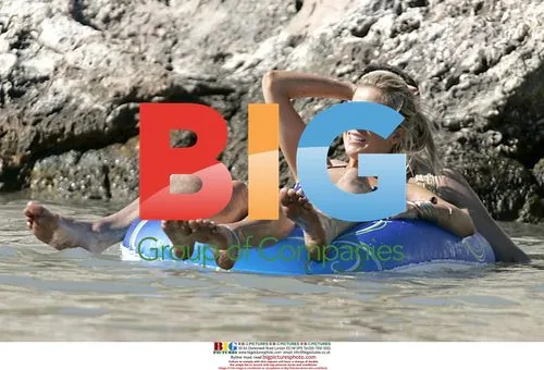 Celebrity Kate Lawler in Bikini on Holiday