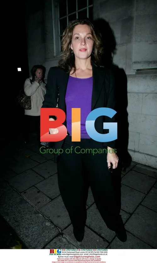 Barbara Broccoli poses outside London hotel