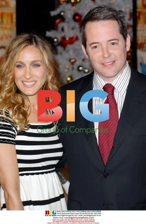 Matthew Broderick and Jessica Parker at 'Deck The Halls' premiere