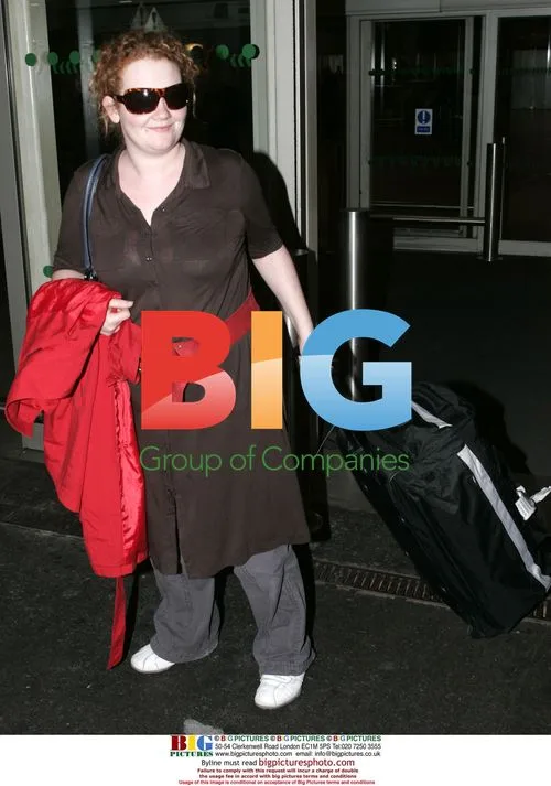 Actress Fizz from Coronation Street Arrives Back in London