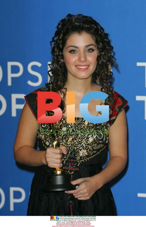 Singer Katie Melua at 2006 World Music Awards