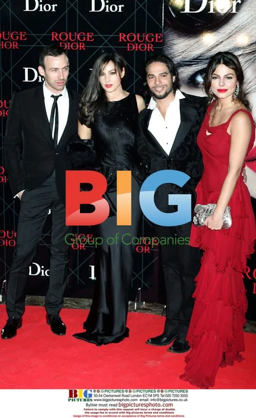 Monica Bellucci, Joaquin Cortes, Marissa Jaret at Dior event