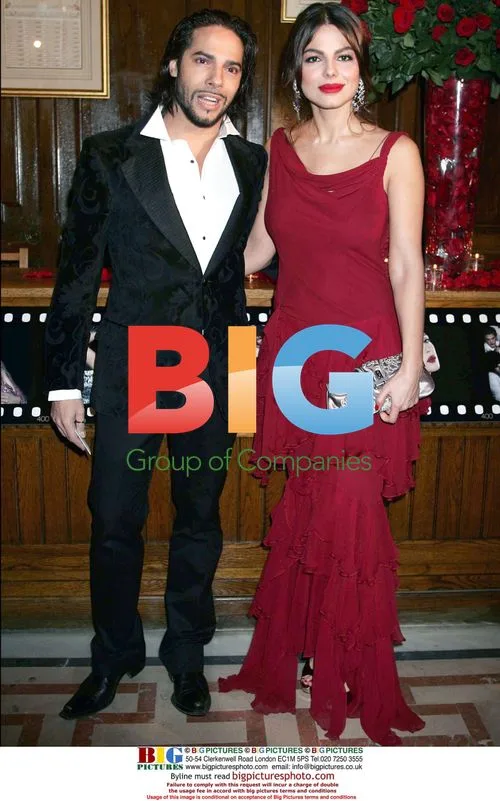 Joaquin Cortes and Marissa Jaret at Dior Gala in Madrid