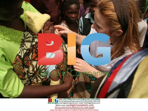 Geri Halliwell visits Zambia for UN Population Fund