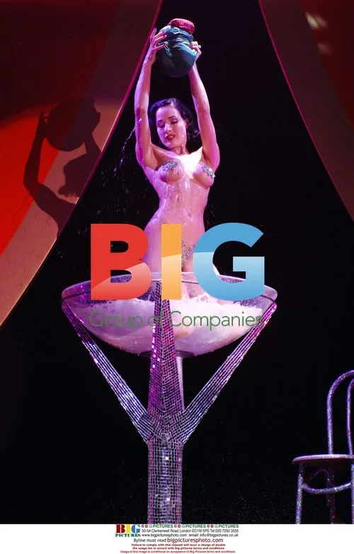 Dita Von Teese performs at Erotica Exhibition