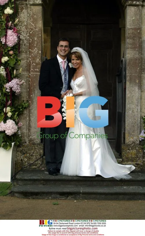 Natasha Kaplinsky and Justin Bower Wedding