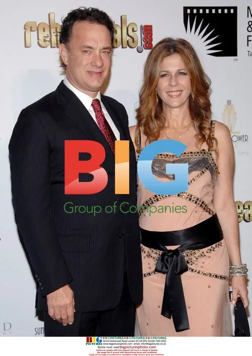Tom Hanks and Rita Wilson arrive at event