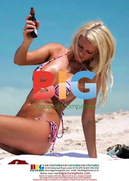Sexy Emma B on Caribbean Holiday
