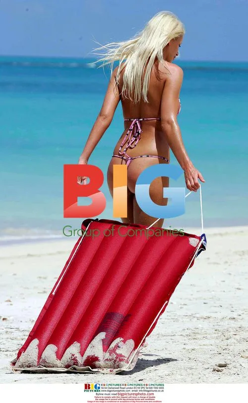 Emma B Enjoying Holiday in Caribbean