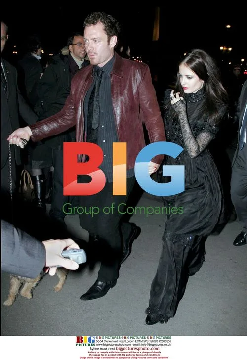 Marton Csokas and Eva Green in Paris