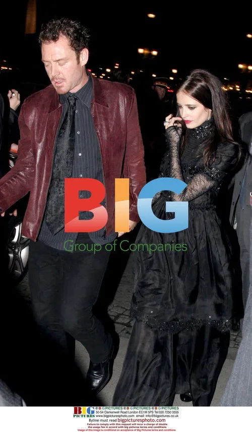Marton Csokas and Eva Green in Paris