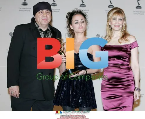 Van Zandt and Winstone at International Emmy Awards