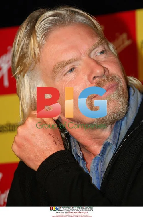 Richard Branson Opens Virgin Megastore in Manchester