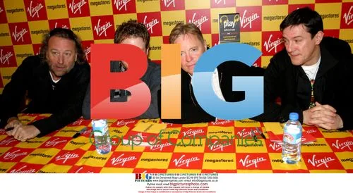 New Order at Virgin Megastore Opening in Manchester