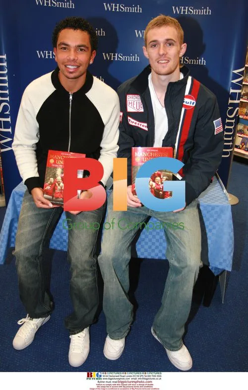 Manchester United Players at Book Signing