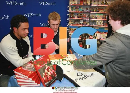 Manchester United Players at Book Signing