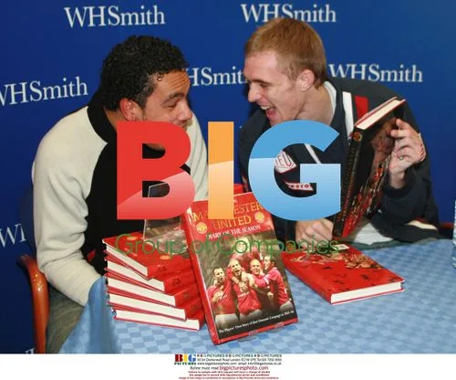 Kiera Richardson and Darren Fletcher at Book Signing