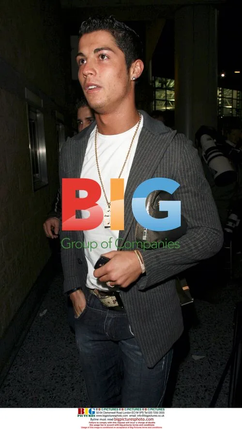 Ronaldo Attends Aguilera Concert