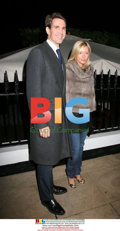 Crown Prince Pavlos and Princess Marie-Chantal at London party