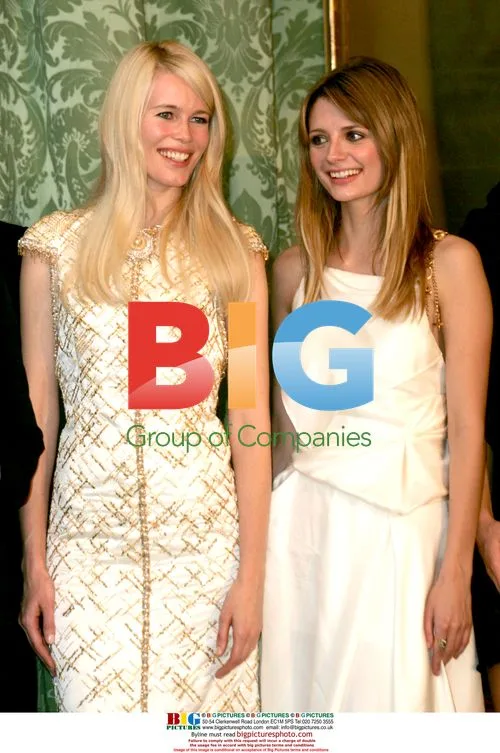 Mischa Barton and Claudia Schiffer at Marie Claire Awards