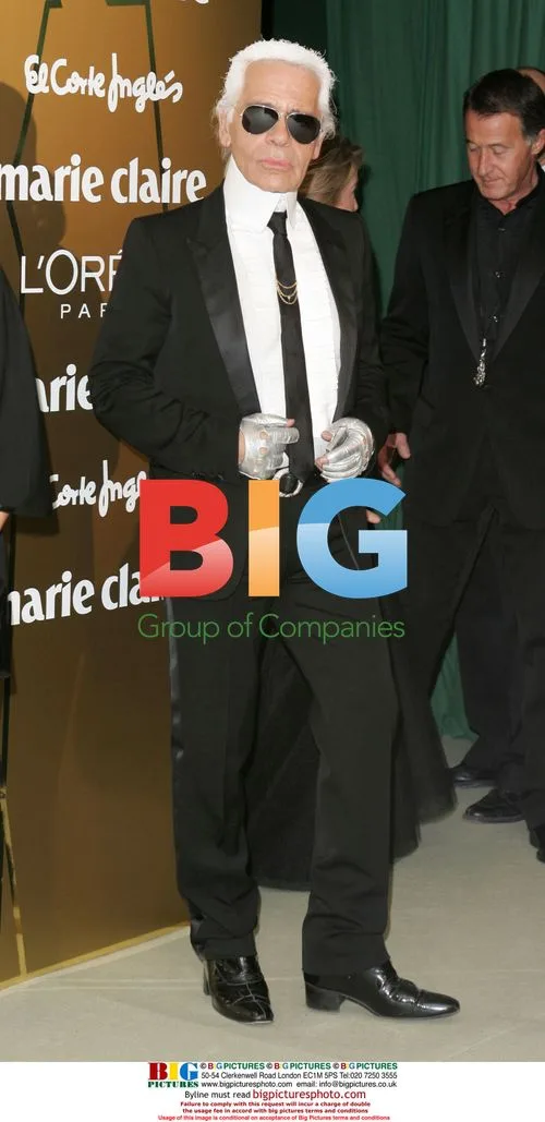 Karl Lagerfeld at Marie Claire Awards