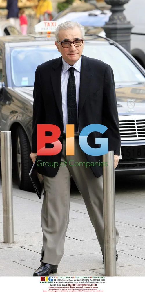 Martin Scorsese Arriving at Ritz Hotel, Paris