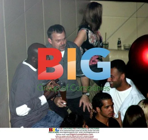 Michael Jordan at a Berlin nightclub