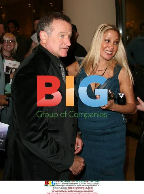 Robin Williams leaving Starz banquet