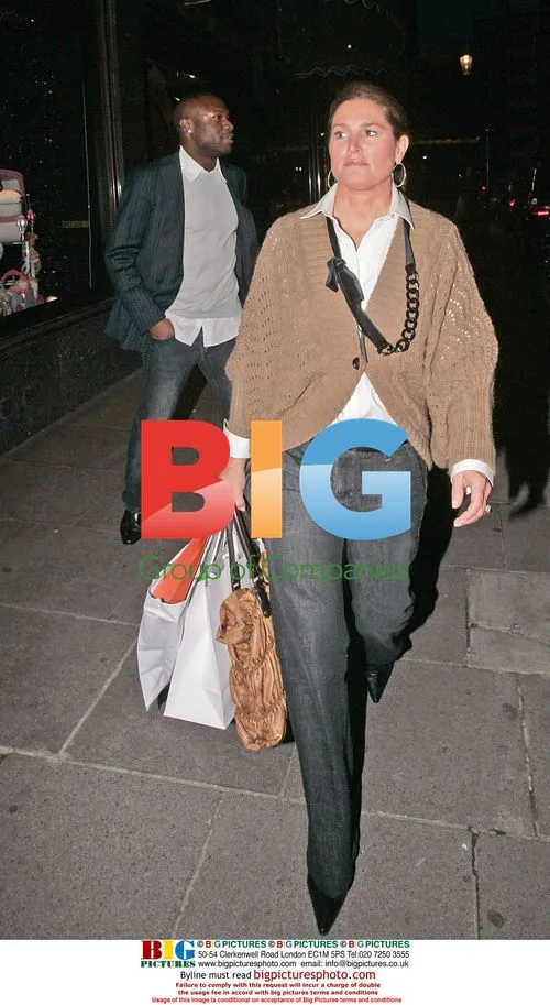 William Gallas Spotted at Harrods