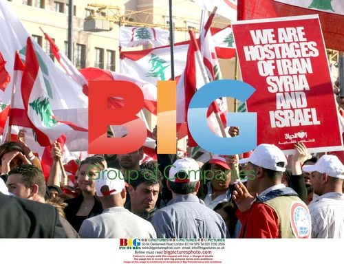 Mourners at Pierre Gemayel's Funeral