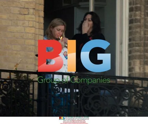 Fiona Mills Spotted Smoking at Home