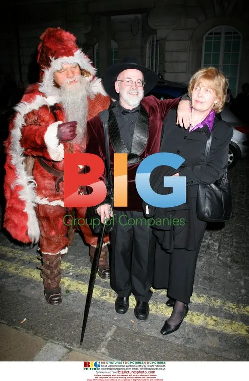Terry Pratchett at "Hogfather" premiere