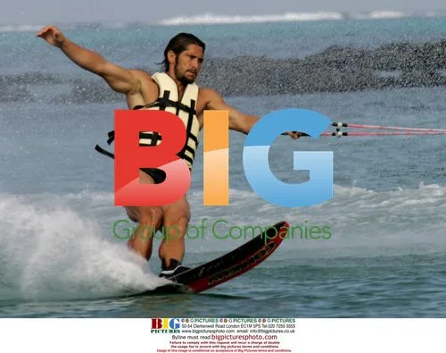 Retired footballer Bixente Lizarazu on holiday