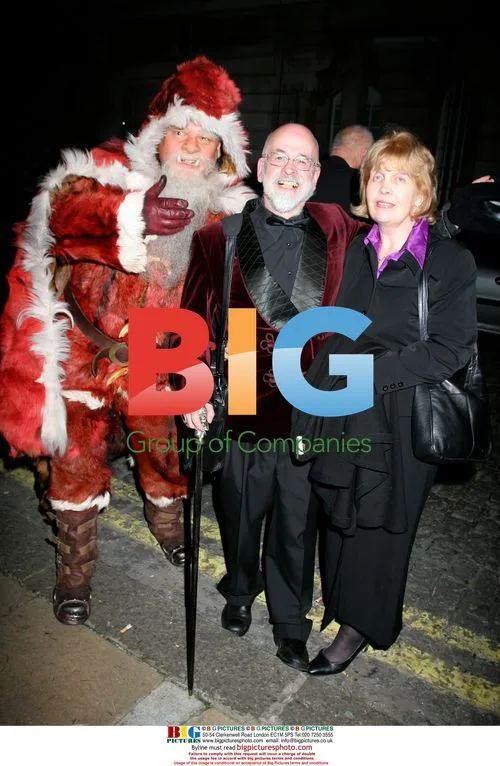 Terry Pratchett at "Hogfather" Premiere