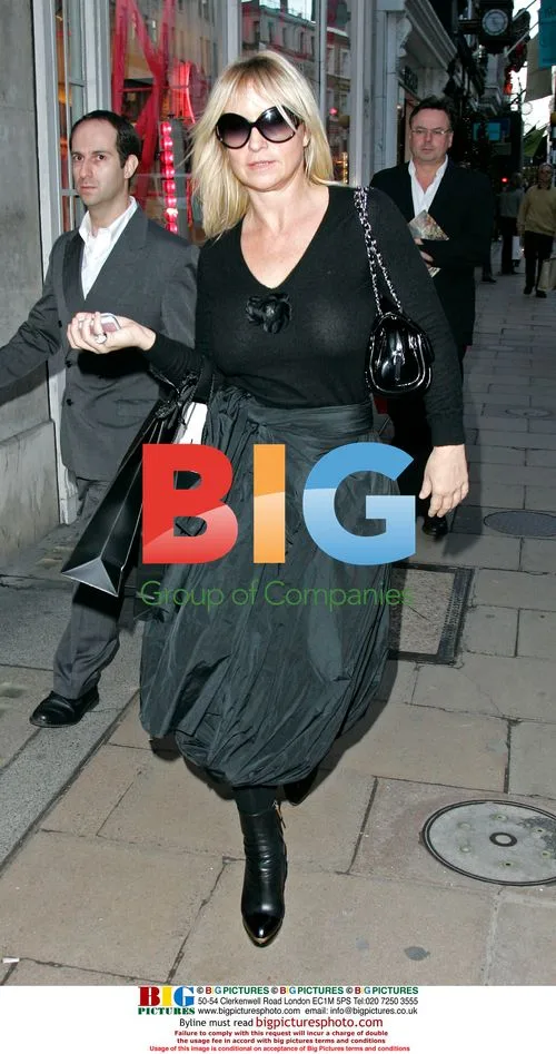 Meg Matthews shopping in London