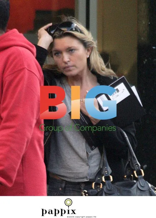 Tina Hobley with Aga Catalogue