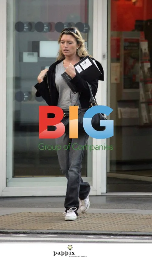 Tina Hobley Pictured with Aga Catalog