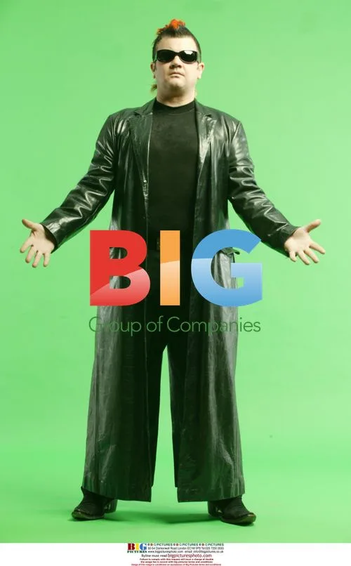 Darryn Lyons poses in Big Pictures Studio
