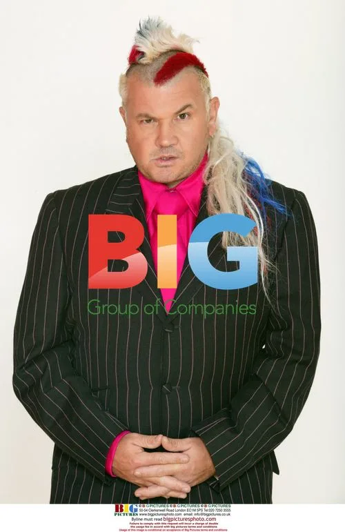 Darryn Lyons Poses at Big Pictures Studio