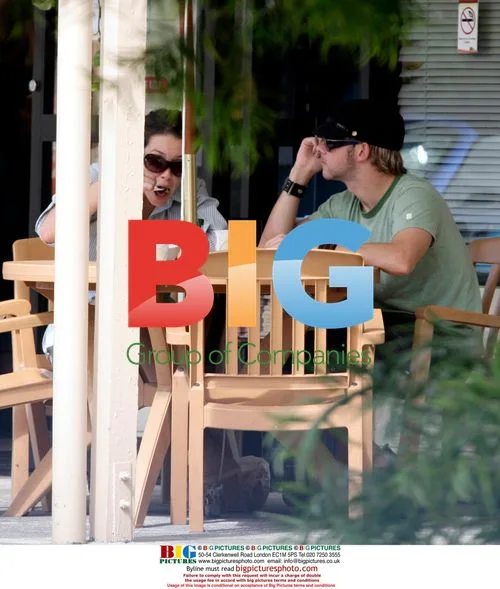 Evangeline Lilly and Dominic Monaghan lunch outing