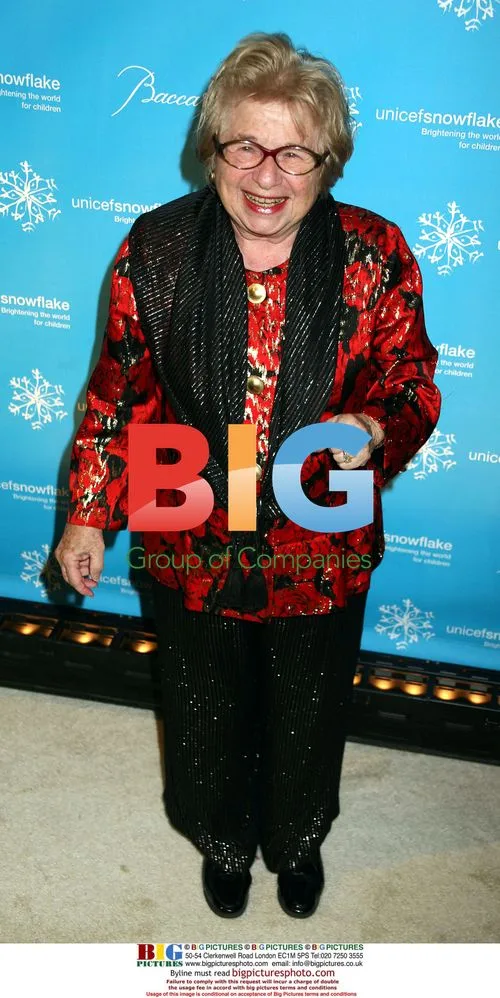 Dr. Ruth Westheimer at UNICEF Snowflake Ball