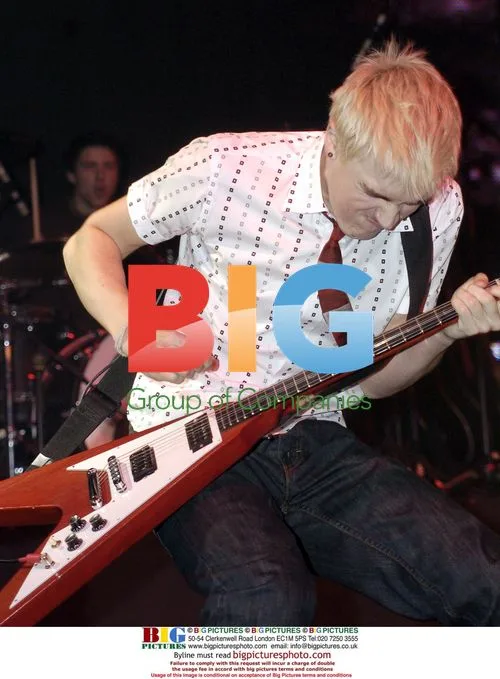 Tom from McFly performing at AOL Music Live!