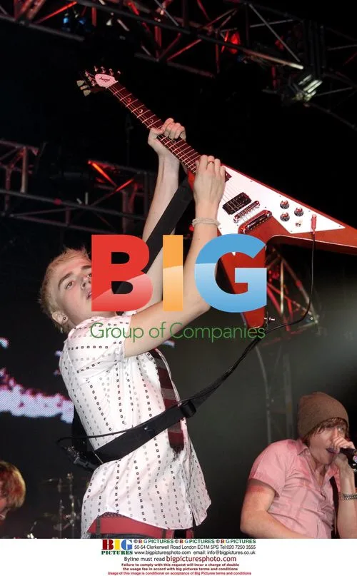 McFly's Tom Performing at AOL Music Live! Winter Warmer